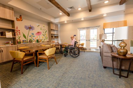 Memory Care Activity Room In The Village At Sugar Land