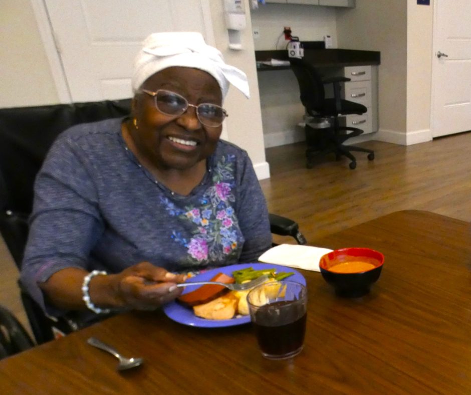 Nutrition for Seniors is important and good nutrition keeps our residents healthy and happy.